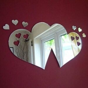 Super Cool Creations Hearts out of Love Hearts Mirror - 45cm x 25cm