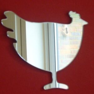 Super Cool Creations Hen Chicken Mirror - 12cm x 10cm