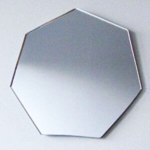 Super Cool Creations Heptagon Mirror - 12cm x 12cm