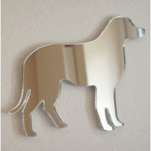 Super Cool Creations Labrador (standing) Mirror - 35cm x 29cm