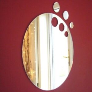 Super Cool Creations Ovals out of Oval Mirror - 12cm x 8cm