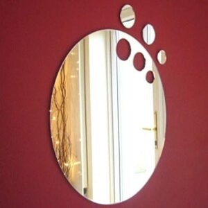 Super Cool Creations Ovals out of Oval Mirror - 35cm x 17cm