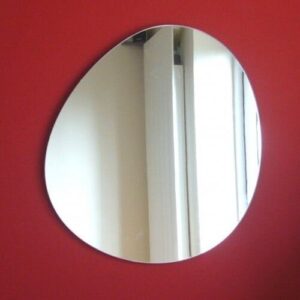 Super Cool Creations Round Pebble Mirror -  35cm x 30cm