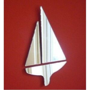 Super Cool Creations Sailing Boat Mirror - 35cm x 21cm