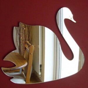 Super Cool Creations Swan Mirror - 35cm x 30cm