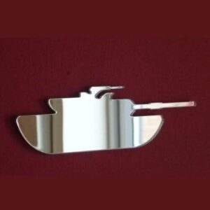 Super Cool Creations Tank Mirror - 12cm x 4cm