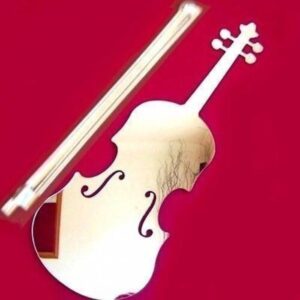 Super Cool Creations Violin and Bow Mirror - 20cm x 8cm
