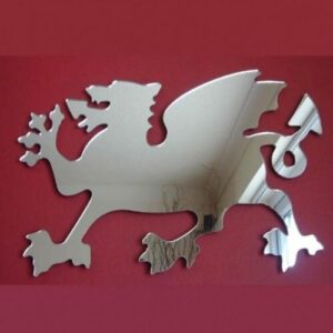 Super Cool Creations Welsh Dragon Mirror 12cm x 8cm