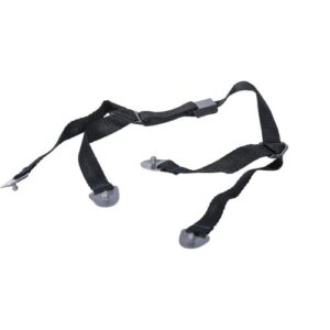sUw - Pack of 5 4-Point Chin Straps Suitable For Endurance Safety Helmets