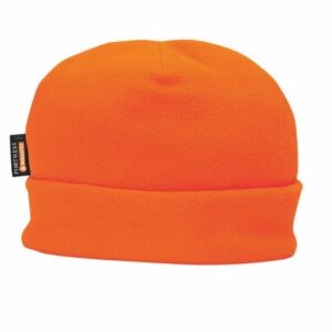 sUw Unisex Fleece Hat Insulatex Lined Orange One size