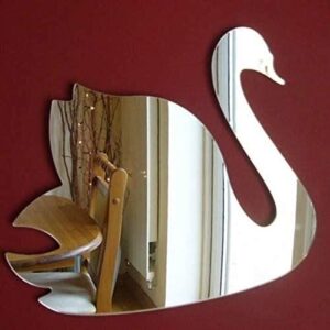 Swan Mirror - 45cm x 38cm