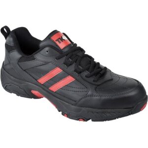 TK STEEL 8030 SB Black Steel Toe Cap Sports Safety Trainers Work Shoes Footwear