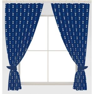 Tottenham Hotspur FC Repeat Crest Curtains