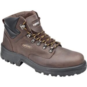 Tuffking 7122 S3 Waxy Brown Steel Toe Cap Hiker Style Safety Boots Work Boot PPE