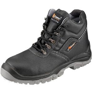 U-POWER Reptile Black Hiker Style Steel Toe Cap Safety Boots