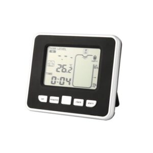 Ultrasonic Wireless Water Tank Liquid Depth Level Meter Sensor with Temperature Display with 3.3 Inch LED Display