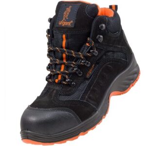 Urgent Leightweight Leather Men 's Boot Safety Work Boot with Steel Toe Cap 103 SB