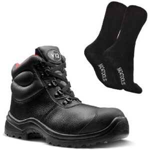 V12 Rhino Safety Work Boots and Boot Socks
