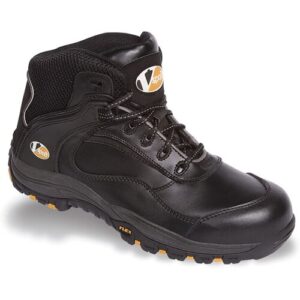 V12 Safety Footwear VS640 Smash Black Trainer Boots with Composite Toe Cap and Steel Midsole S1P SRC