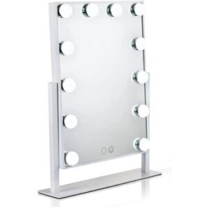 Waneway Lighted Vanity Mirror with 12 x 3W Dimmable LED Bulbs