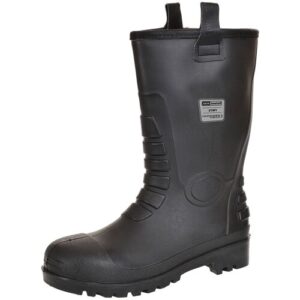 Waterproof Rigger Boots Black Tan Neptune safety Portwest Steelite FW75 S5