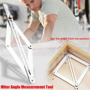 Woodworking Ruler Carpenter Angle Protractors Lightweight Angles Gauge Measurement Tool Parts Gauging Survey