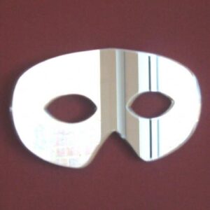 Zorro - Masquerade Mask Mirror - 20cm x 10cm
